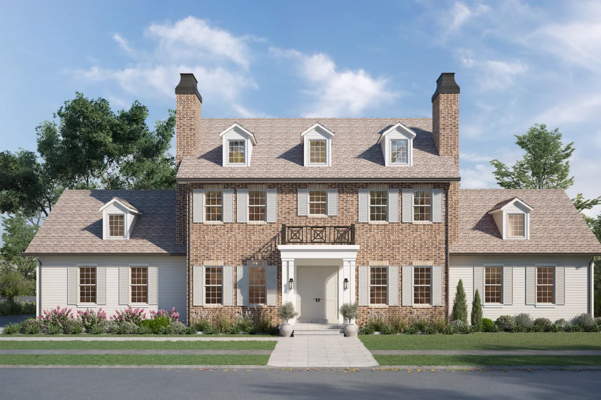 The Colonial floor plan from Crestline Homes