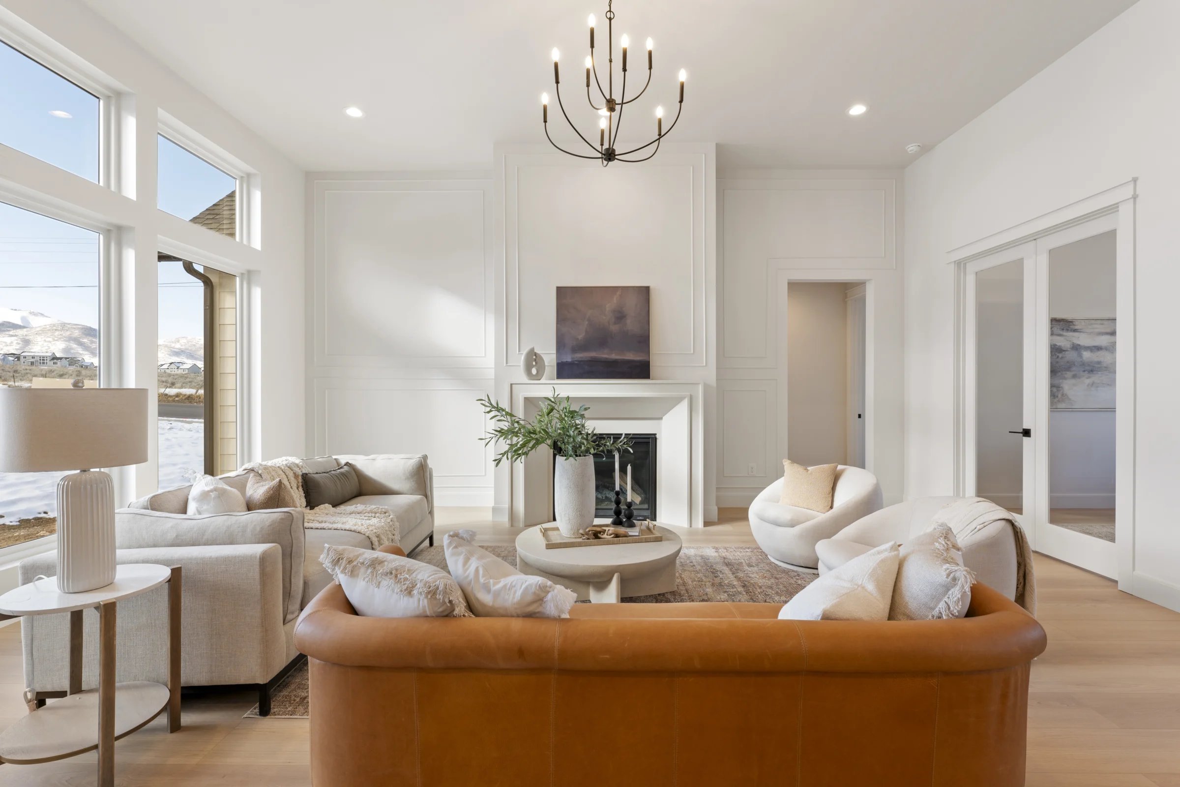 A Crestline Homes build in progress