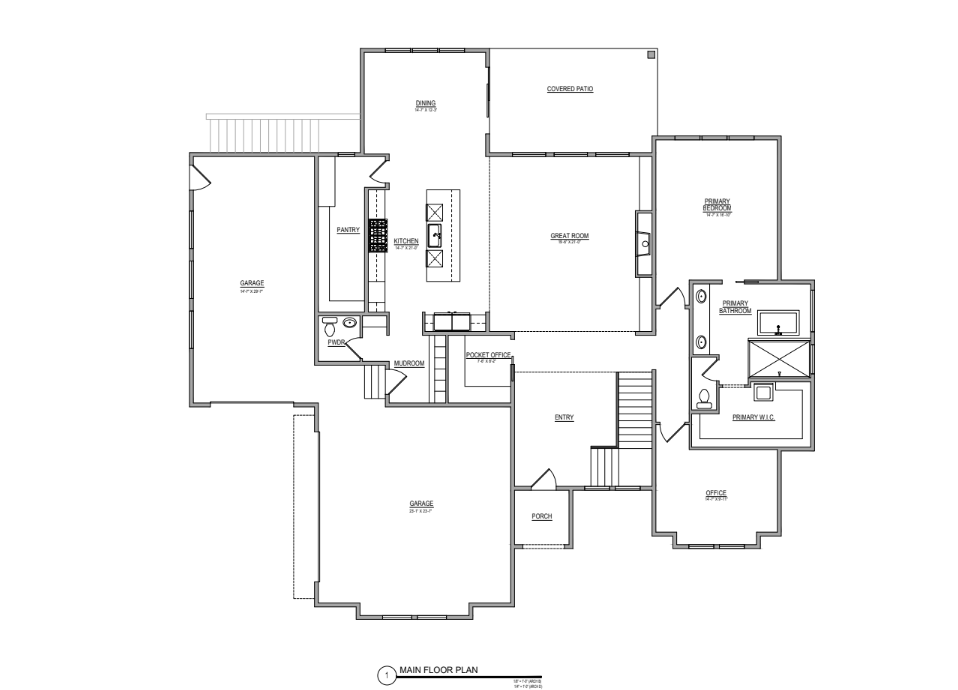 The Brookshire floor plan from Crestline Homes