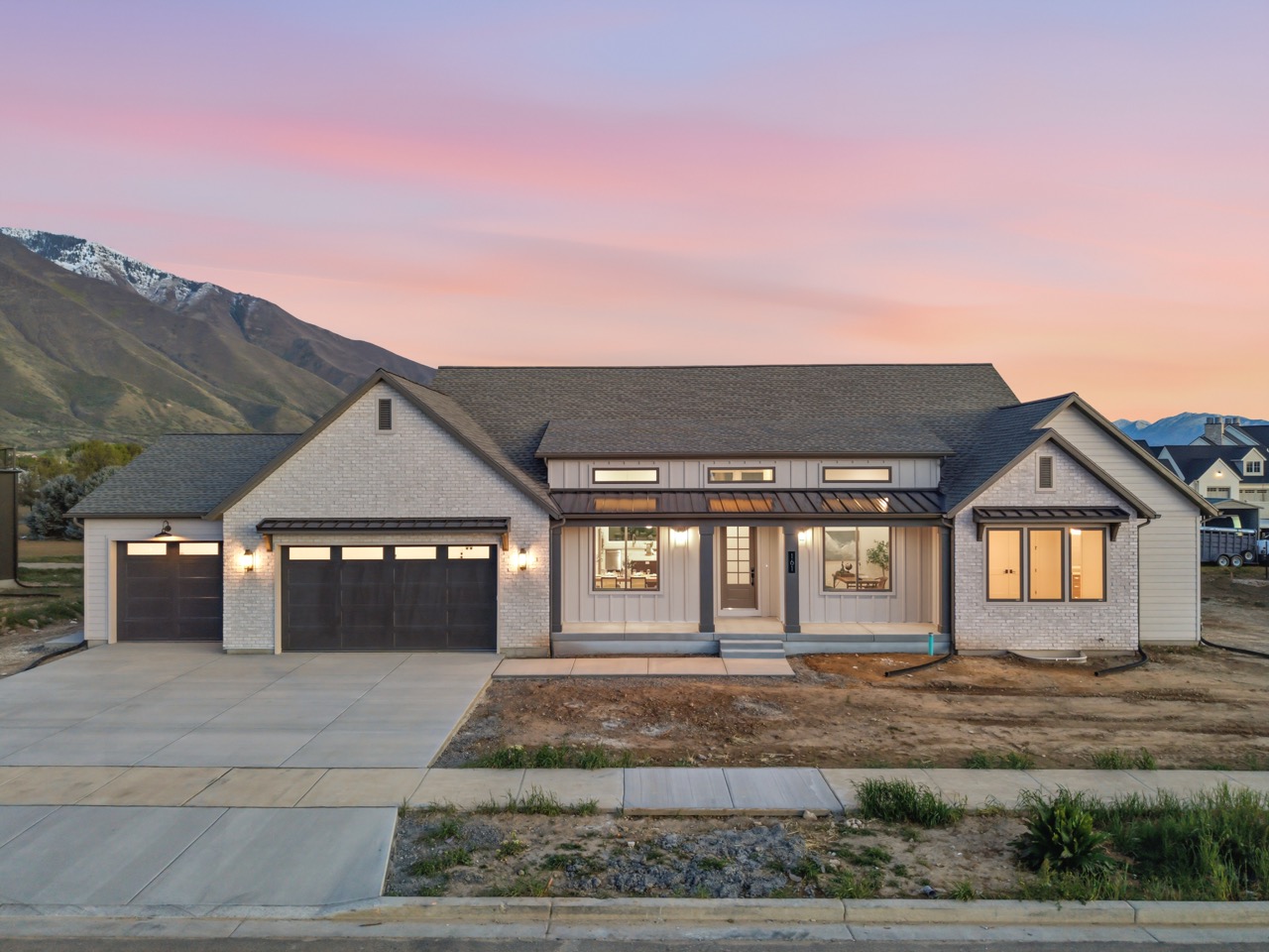 The Maple Leaf, a custom home built by Crestline Homes
