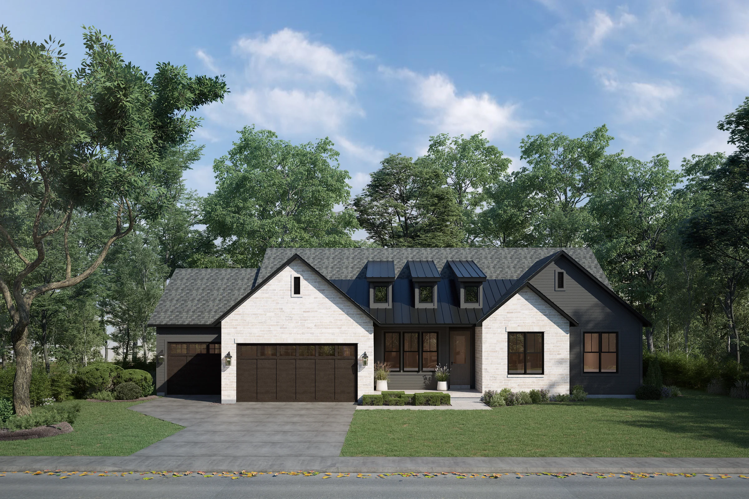 The Timberline floor plan from Crestline Homes